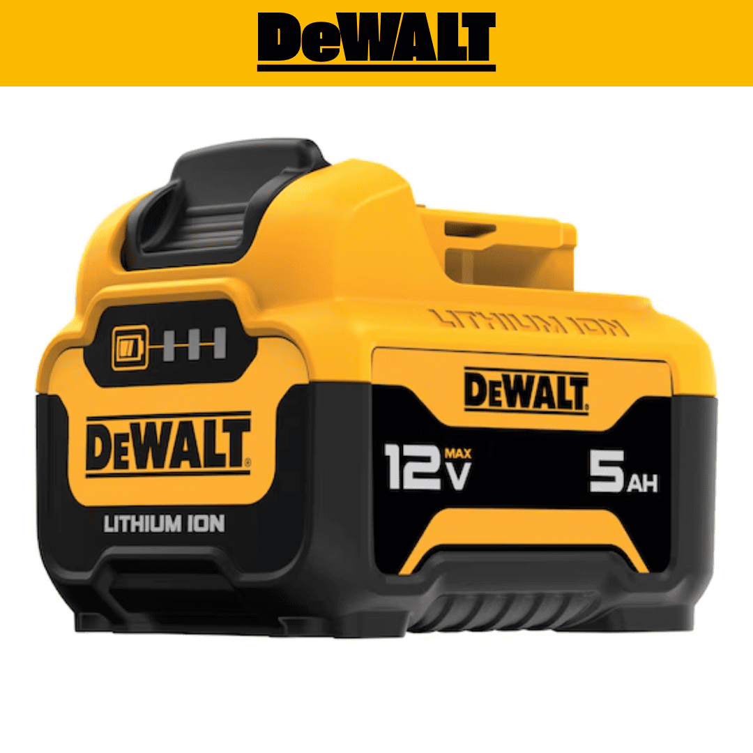 BATERÍA ION LITIO 12V 5.0AH - DEWALT DCB126 - COD:100738