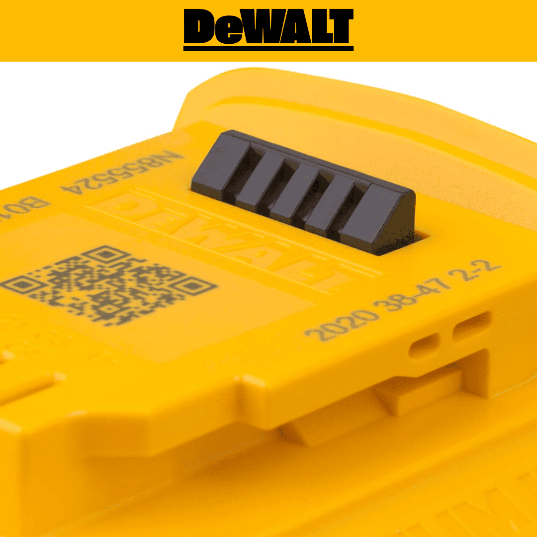 BATERÍA ION LITIO 20V 2.0AH DEWALT DCB203 - COD:100644