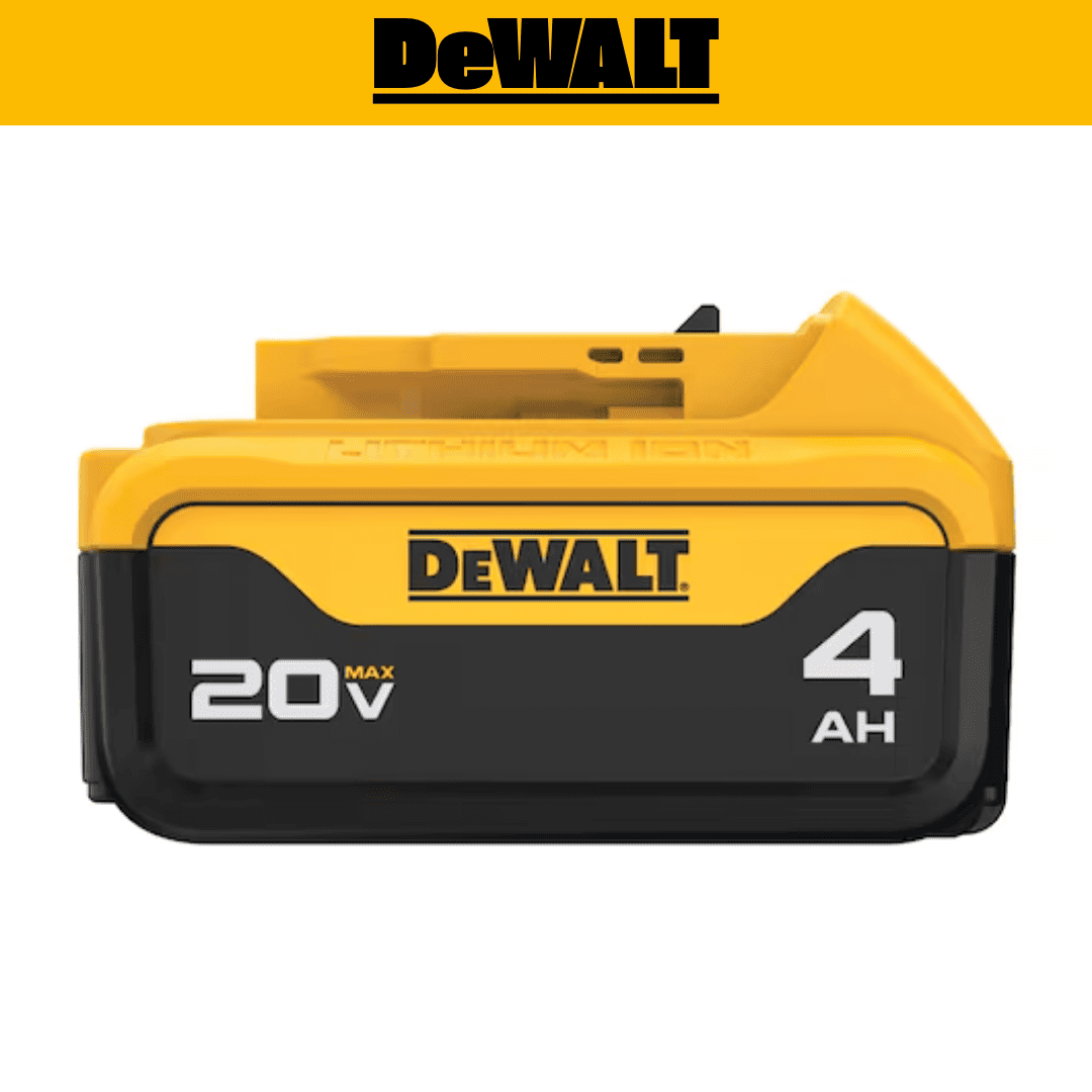BATERÍA ION LITIO 20V 4.0AH DEWALT DCB204-B3 - COD:100646