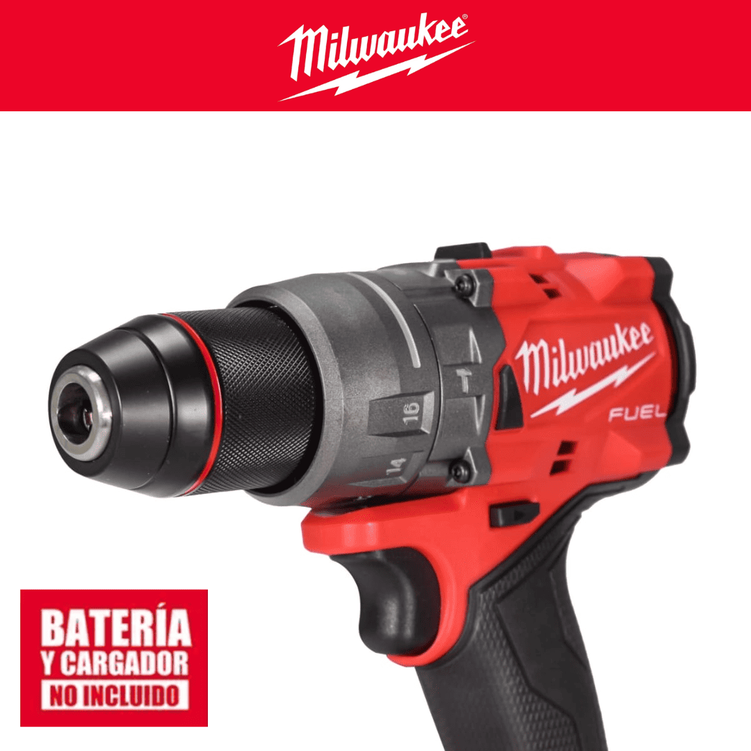 TALADRO PERCUTOR FUEL MILWAUKEE 2904-20 - COD:100744