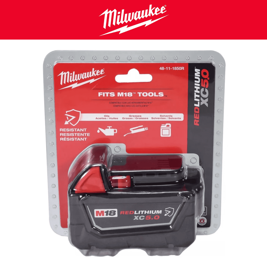 Batería ion litio m18 5ah Milwaukee - COD:100688