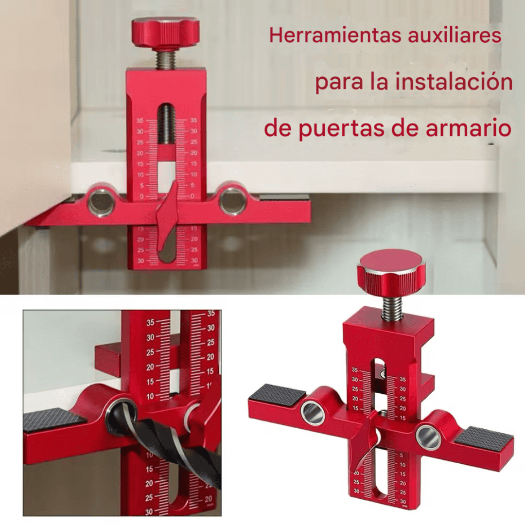 SOPORTE CON DOBLE GUIA REGULABLE - COD:100755