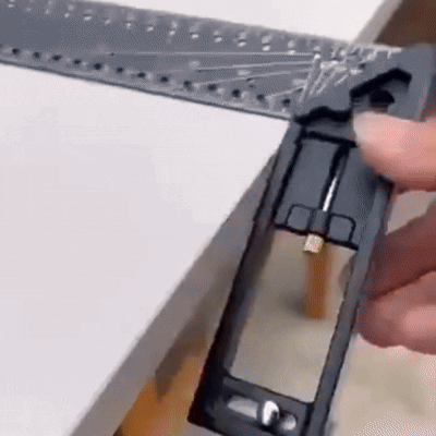 Escuadra de Ángulo Recto Multifuncional de 30cm