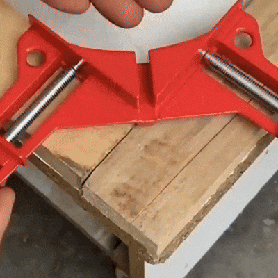Prensa Esquinera de 90° - Aluminio – Clip Ajustable para Marcos y Carpintería