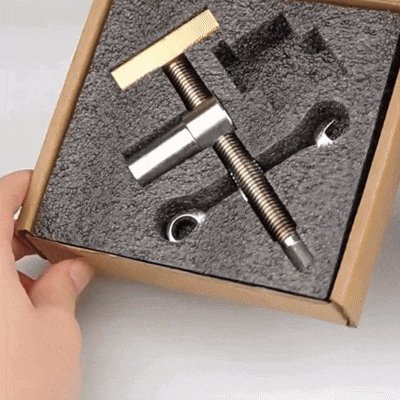 Abrazadera de Mesa Horizontal – Vástago de 19 mm (3/4”) para Fijación Rápida y Estable
