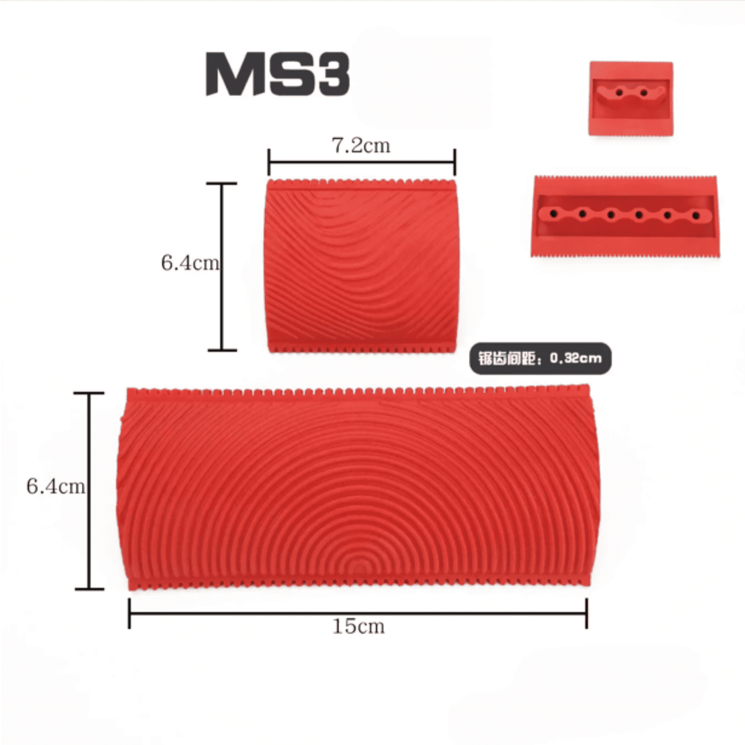 Set 2pcs “PRO” y Set 2pcs “S” – Plantillas Veteadoras Efecto Madera