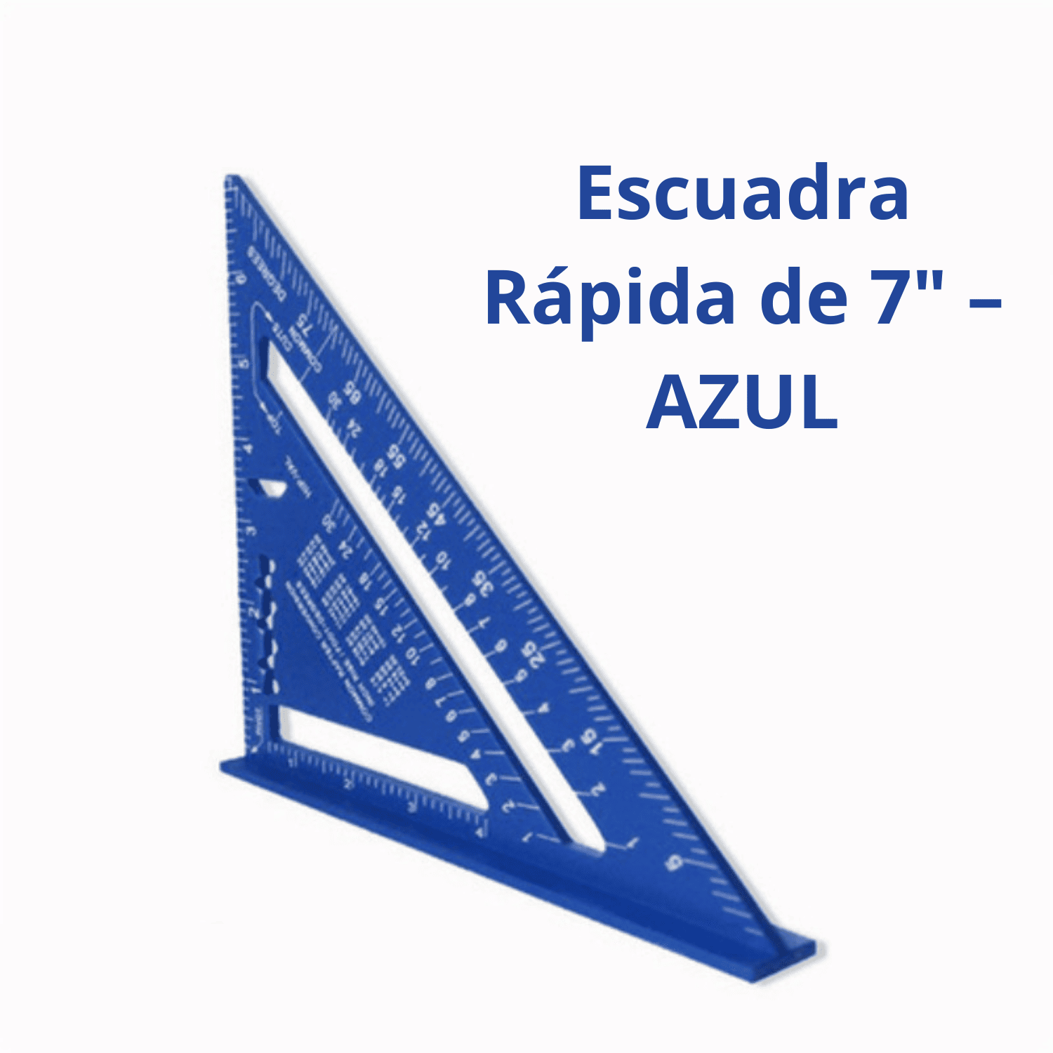 Escuadra Rápida de 7" – Aluminio PRO