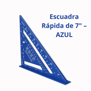 Escuadra Rápida de 7" – Aluminio PRO