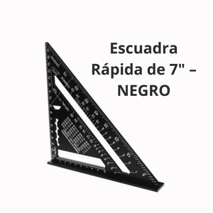 Escuadra Rápida de 7" – Aluminio PRO
