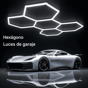 Luz LED Hexagonal de 24 PCS – Iluminación Profesional para Talleres, Garajes y Studios