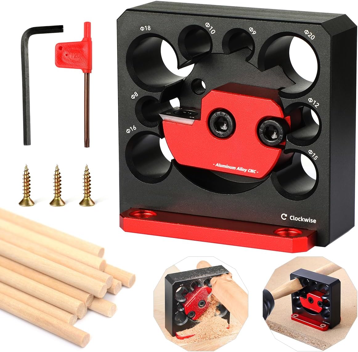 Dispositivo para Hacer Tarugos de Madera a toda Medida