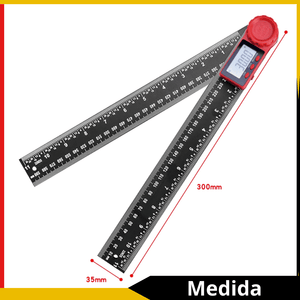 Goniómetro Digital PRO 12" – Precisión Total en Lectura de Ángulos y Longitudes