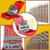 Set de 19 Brocas de Acero Cobalto M35 – Alta Dureza y Precisión Profesional