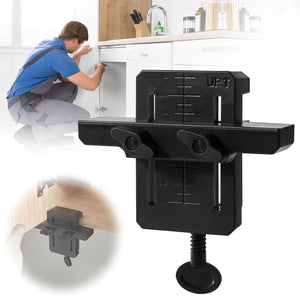 Soporte Regulable para Montaje de Puertas de Muebles - ABS