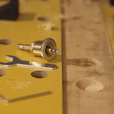 Broca Avellanadora con Tope Oro – Perforación Limpia y Precisa para Madera y Melamina