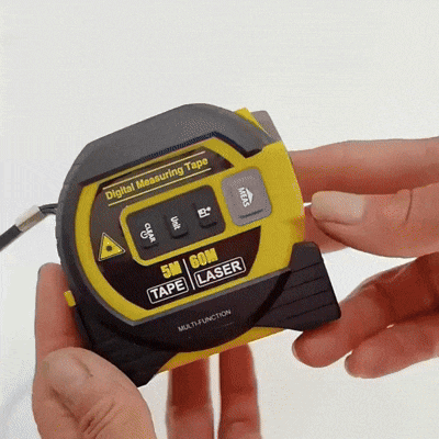 Cinta Métrica Láser 3 en 1 – Precisión Profesional hasta 60 m